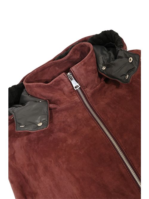 Giubbotto Alaska in suede e maglia Grenade LEATHER AUTHORITY | ALASKA204